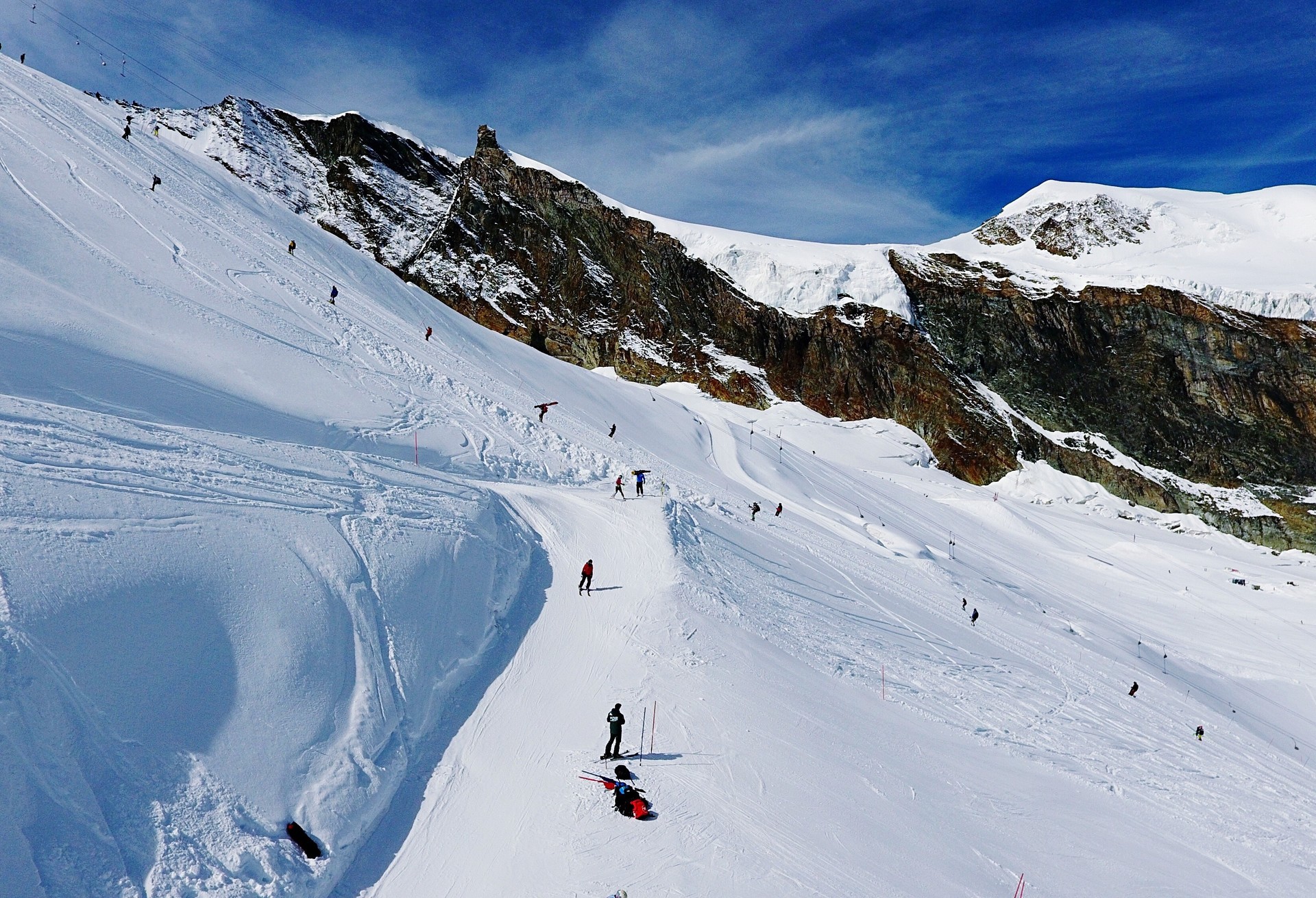 Lancez-vous sur le glacier de Saas-Fee pour une expérience au top